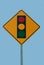 Traffic light sign