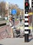 Traffic lights for bicycles, Rotterdam - Netherlands