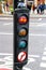 Traffic lights for cycle crossing