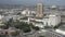 Traffic in Los Angeles from a high angle view