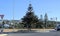 Traffic roundabout in Australian city, Coffs Harbour.