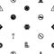 Traffic seamless pattern background icon