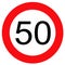 Traffic sign 50