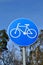 Traffic sign (bicycle path)