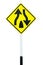 Traffic sign Dual Carriage Way End