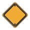 Traffic sign empty icon