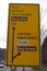 traffic sign in Mosel valley to Trier, Cochem, Treis-Karden, Lehmen, Burg Eltz, Bug Pyrmont etc