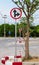Traffic sign Pole