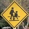 Traffic sign School warning sign