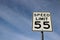 Traffic sign speed limit 55