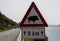 Traffic Sign Wild Boar Croatia