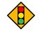 traffic signal symbol, illustration image, yellow, red and green colour