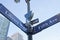 Traffic signals in new york, fifth ave and library way