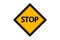 Traffic Signboard Stop Message