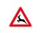 Traffic signs deer crossing. Beware deer crossing warning traffic signs