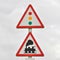 Traffic signs of , level crossing