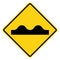 Traffic Signs,Warning Signs,Uneven road