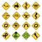 Traffic Warning Signs in the United States