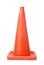 Trafic cone isolated on white background
