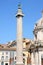 Traian column in Rome, Italy