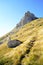 Trail along Sedlena greda in Durmitor National Park, Montenegro