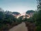 Trail in the Arrabida mountains, Atlantic coast, Portugal.