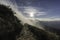 Trail Fog Rocky Peak Park Los Angeles California