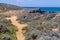 Trail in Malhao beach, Vila Nova de Milfontes