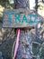 Trail marker