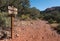 Trail marker signs, Sedona, Arizona