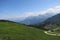 Trail and paragliding Alpspitze Bavaria Germany Garmisch Partenkirchen