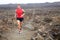 Trail runner - running man