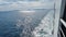 trail shiptrail sea foam travel voyage background