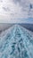 trail shiptrail sea foam travel voyage background