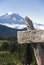 Trail sign, Pacific Crest Trail