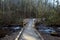 Trail to Mingus Mill,  north of the Oconaluftee Visitors Center in Cherokee