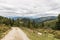 On the trail to Platsch cabin in Ramingstein, Lungau, Austria