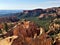 Trail to Queen`s Garden in Bryce Canyon