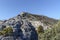 Trail to the top of the Falcon Sokol mountain. Crimea