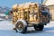 Trailer for transportation of firewood in winter