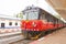 Train bound for Battambang at Phnom Penh Railway station in Phnom Penh, Cambodia.