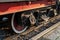 Train Car Undercarriage, passenger train