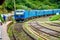 Train is coming to ohiya railway station, srilanka
