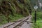 Train connecting Cusco and Machu Picchu , Peru