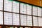 Train Departure And Arrivals Information Board In Barcelona Station