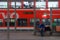 Train in Dresden Main station