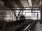 A train entering a platform at KL Central Station in Kuala Lumpur