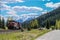 Train in Field, British Columbia, Canada