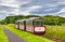 Train at the Giant\'s Causeway and Bushmills Railway, Northern Ir