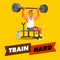 train hard